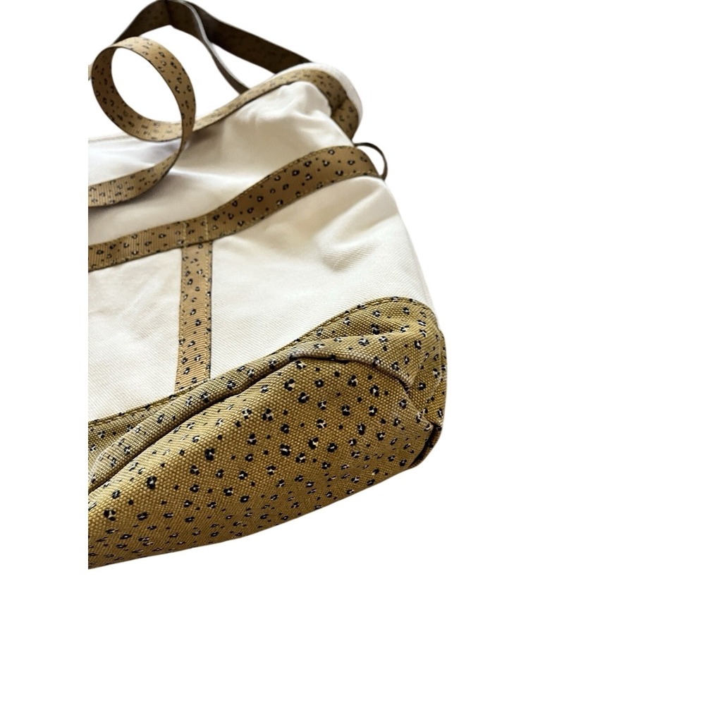 Madewell The Canvas Camden Tote Bag In Mini Leopard Animal Print - Picture 8 of 11